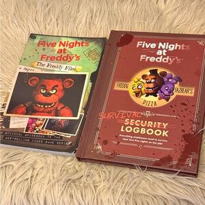 Five Nights at Freddy's Security Logbook and Files Set